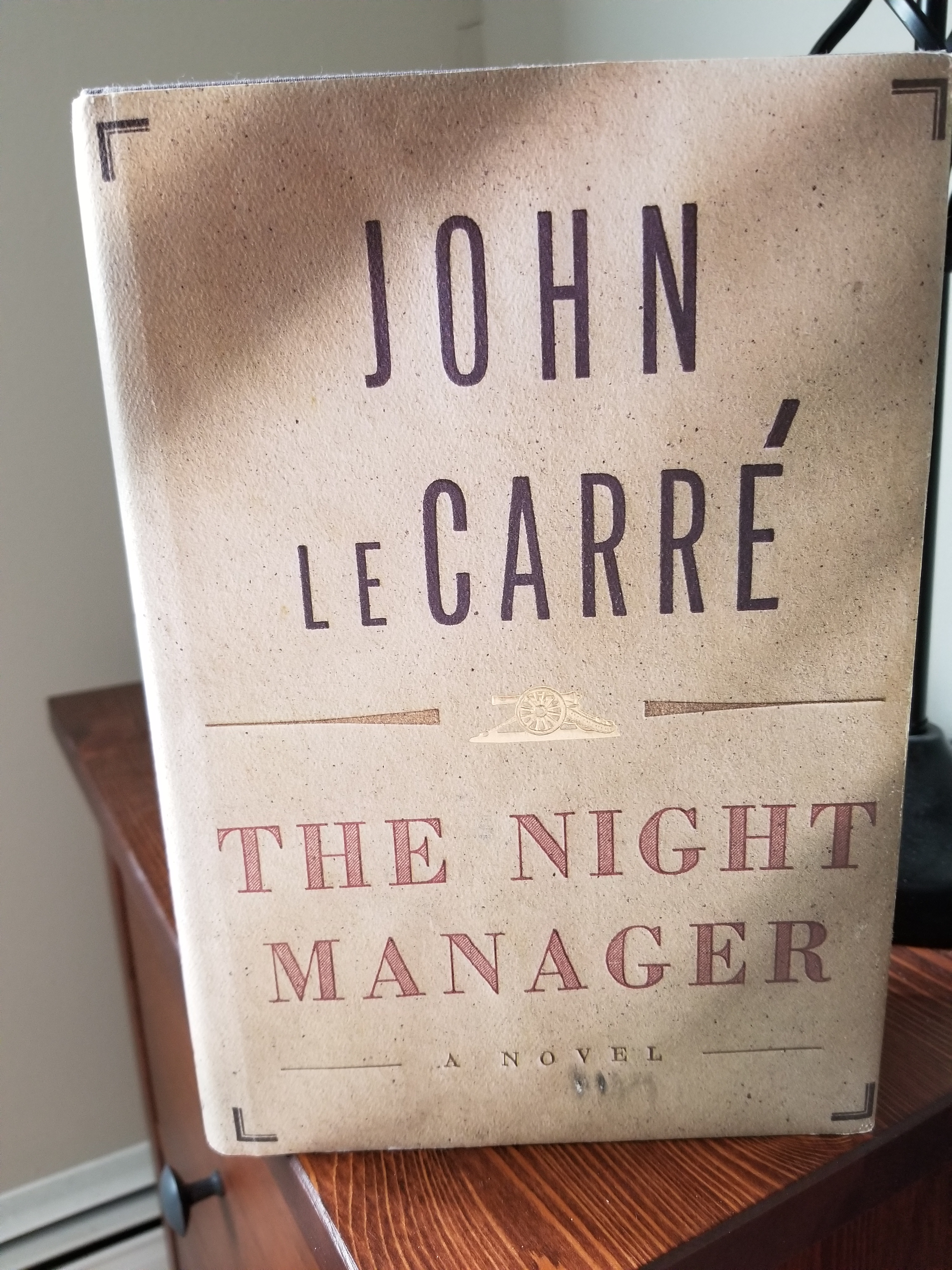 [Image is a book titled The Night Manager by John Le Carre]