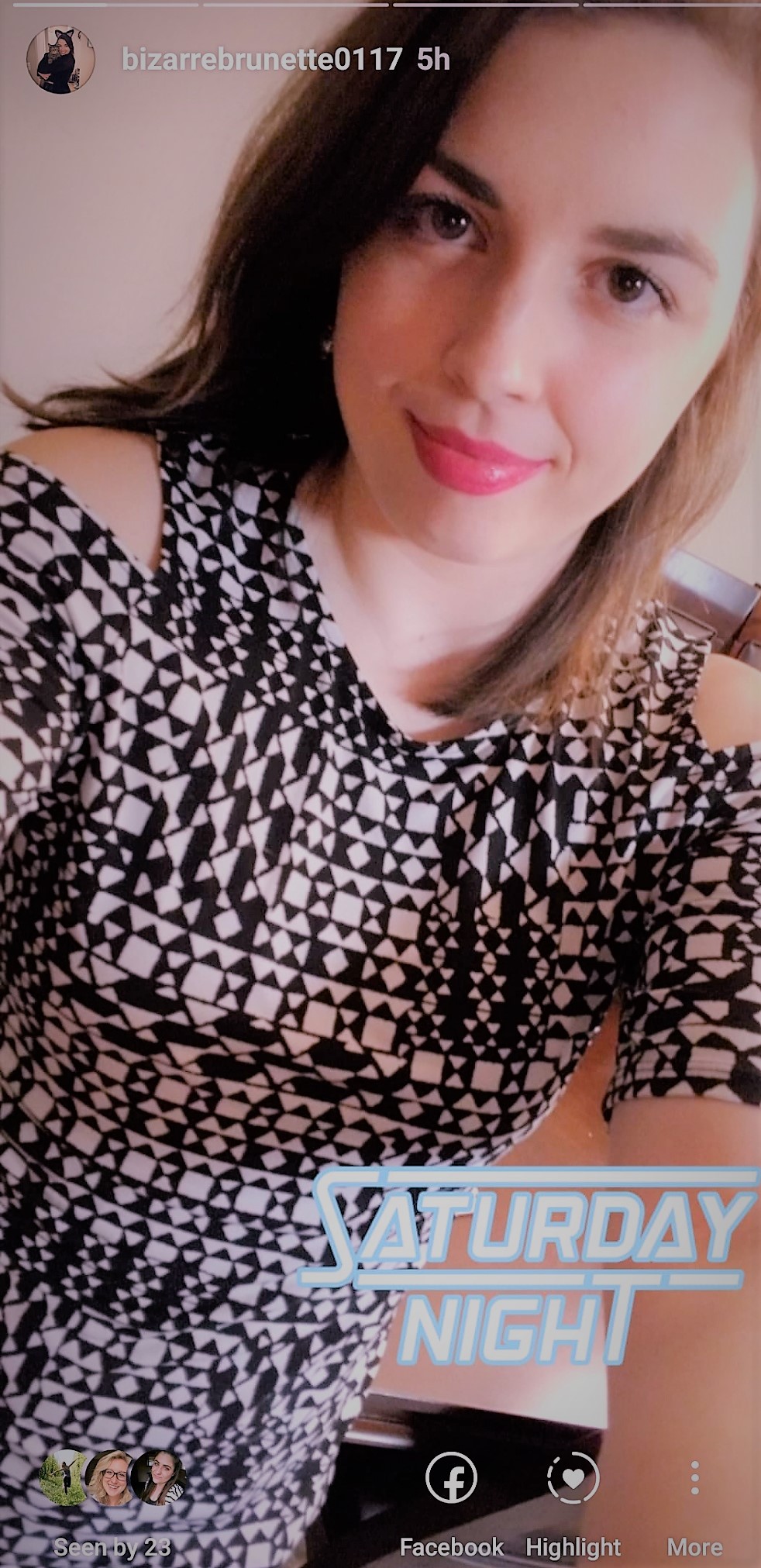 [Image is a selfie of me looking at the camera. I took this picture in between moments of our DnD campaign]