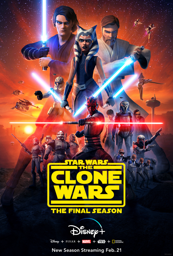 [Image is a promo image of Star Wars The Clone Wars The Final Season]